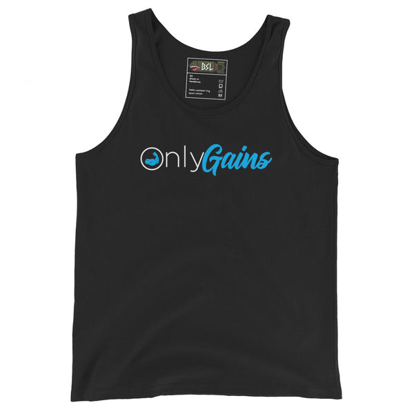 ONLY GAINS Tank Top – DomMerch