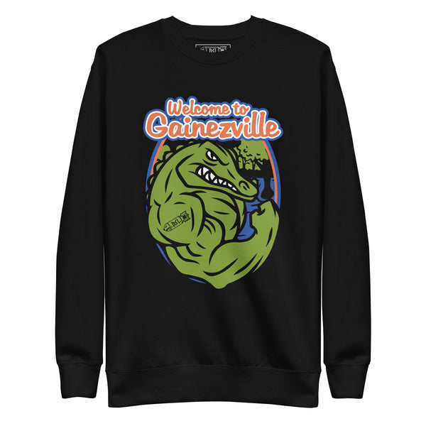 GAINEZVILLE College Crewneck Sweatshirt