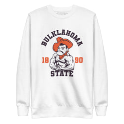 BULKLAHOMA STATE College Crewneck Sweatshirt