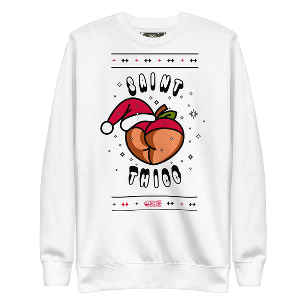 SAINT THICC X-MAS Crewneck Sweatshirt – DomMerch