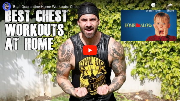 Best Quarantine Home Workouts: Chest | BroScienceLife