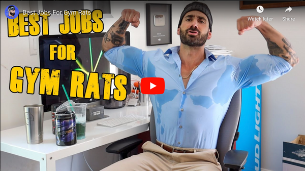 Best jobs for gym rat by BroScienceLife youtube channel