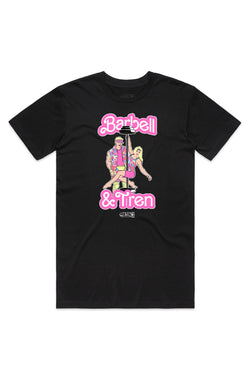 Barbell and Tren Tee - Black