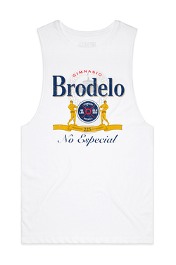 BSL Brodelo Tank Cut-Off - White