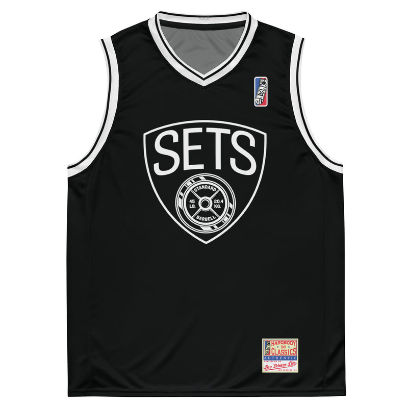 SETS BASKETBALL JERSEY TANK - BLACK