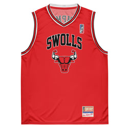 SWOLLS BASKETBALL JERSEY TANK - RED