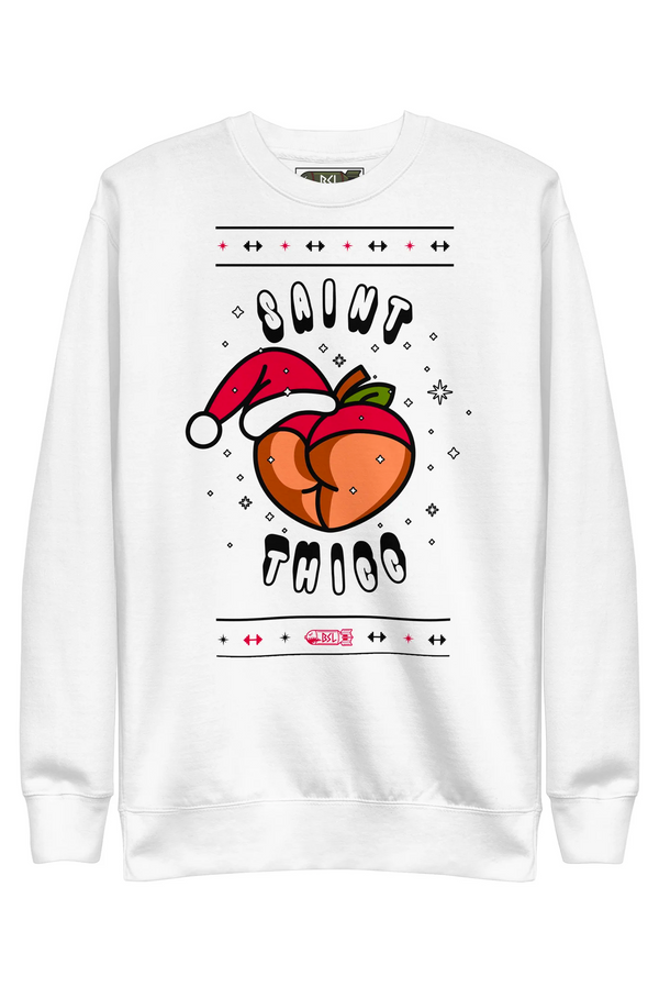 SAINT THICC X-MAS Crewneck Sweatshirt