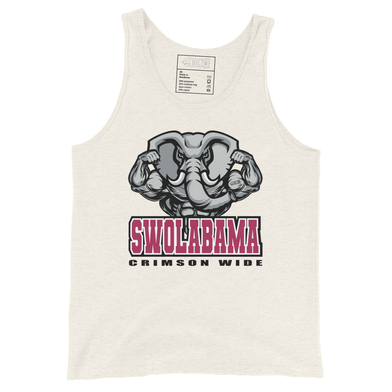 SWOLABAMA COLLEGE Tank Top