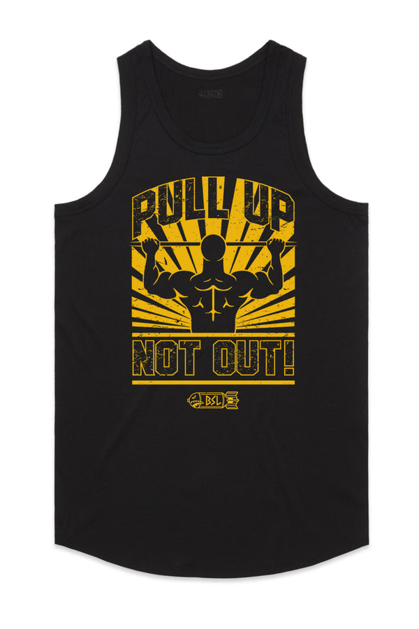Pull Up Not Out Tank Top - Black