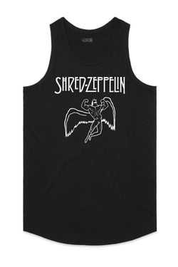 Shred Zeppelin Tank Top - Black