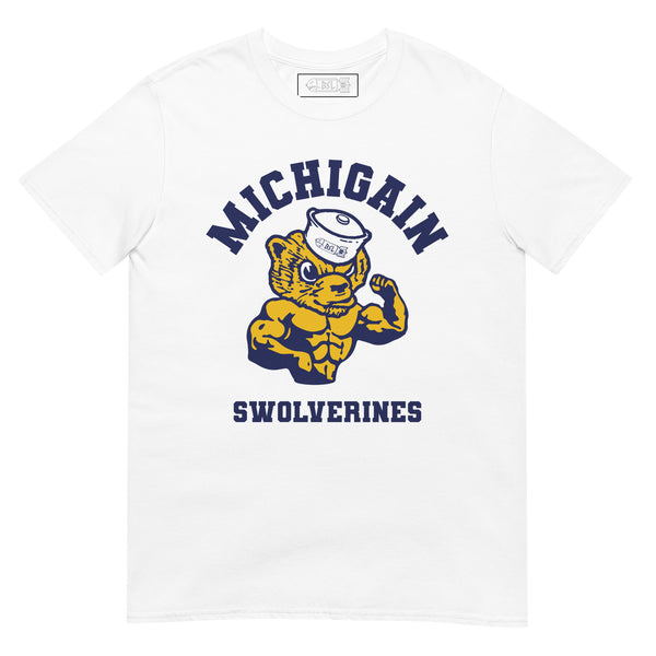 MICHIGAIN SWOLVERINES COLLEGE T-shirt