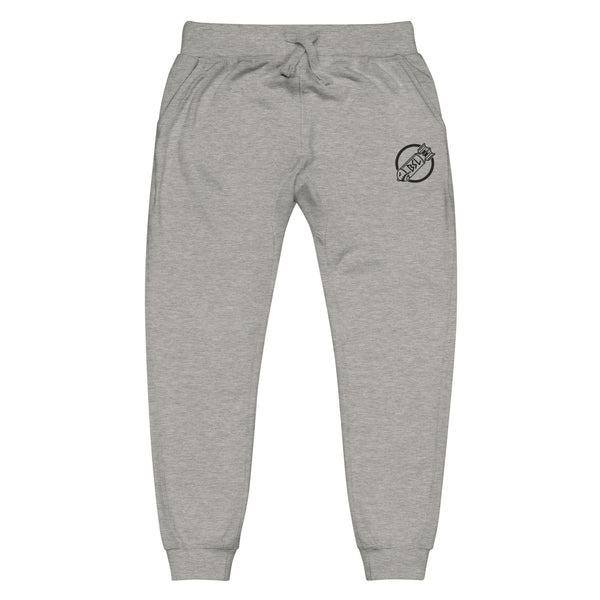 BSL PREMIUM FLEECE JOGGERS - BLACK CIRCLE BULLET LOGO