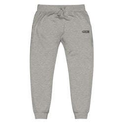 BSL PREMIUM FLEECE JOGGERS - BLACK BULLET LOGO OUTLINE