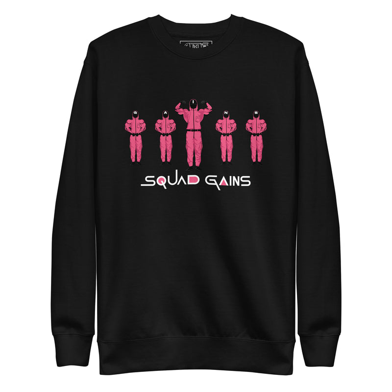 SQUAD GAINS Crewneck Sweatshirt