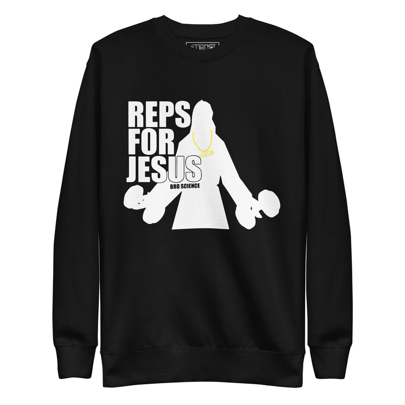 Reps Jesus REPS FOR JESUS Crewneck Sweatshirt – DomMerch