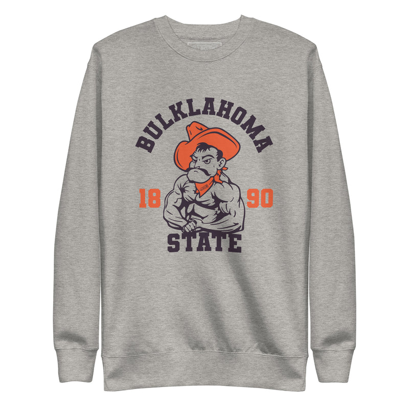 BULKLAHOMA STATE College Crewneck Sweatshirt