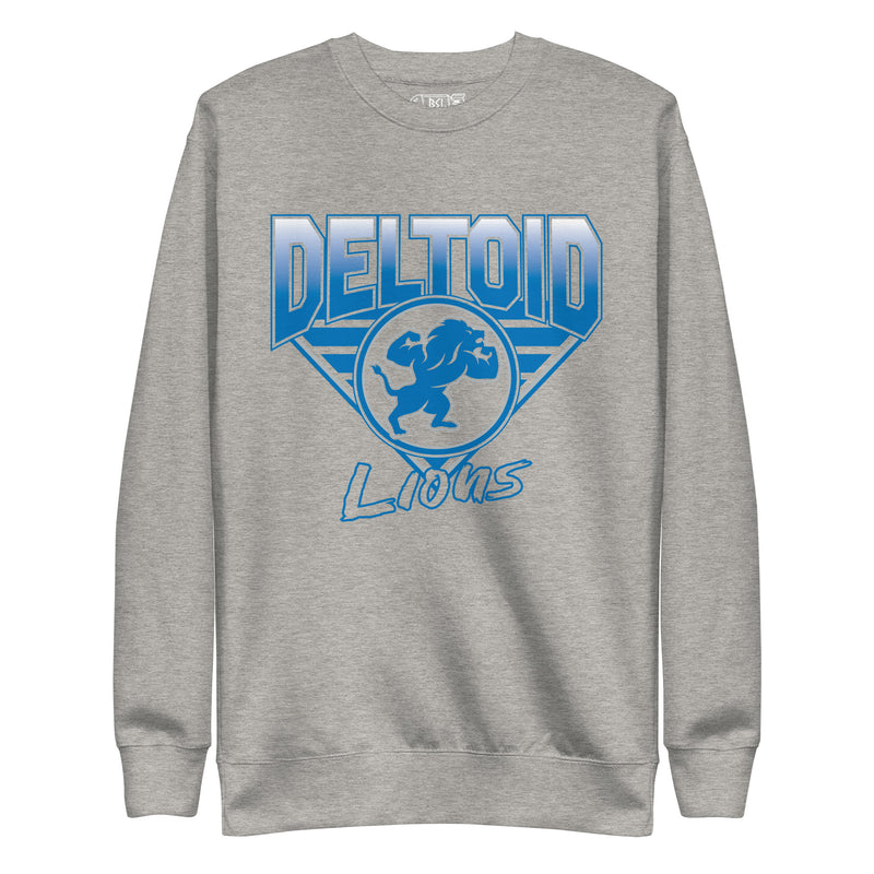Deltoid Lions Crewneck Sweatshirt