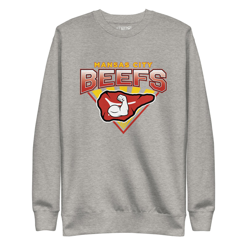 Mansas City Beefs Crewneck Sweatshirt