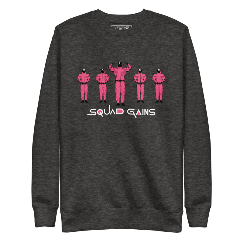 SQUAD GAINS Crewneck Sweatshirt