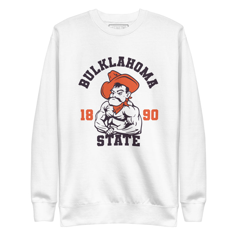 BULKLAHOMA STATE College Crewneck Sweatshirt