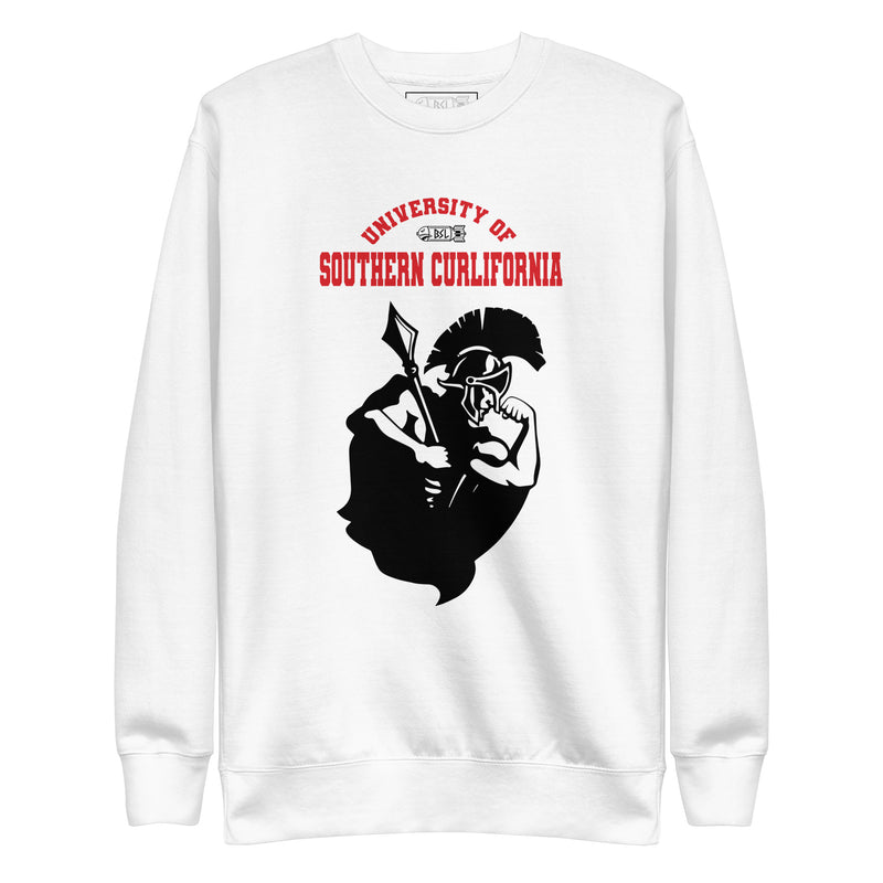 SOUTHERN CURLIFORNIA College Crewneck Sweatshirt