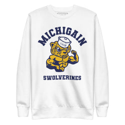 MICHIGAIN SWOLVERINES COLLEGE Crewneck Sweatshirt