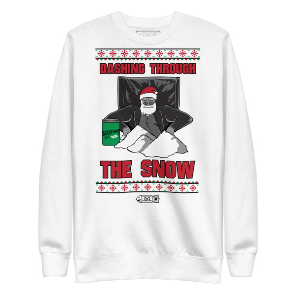 DASHING THROUGH THE SNOW X-MAS Crewneck Sweatshirt