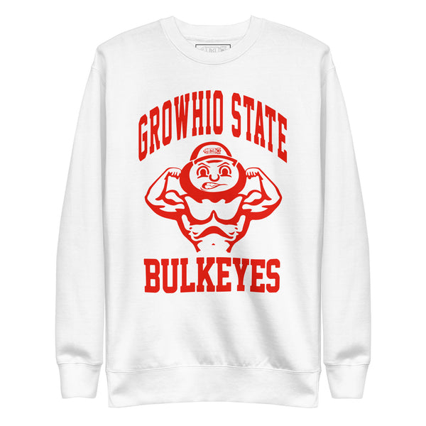 GROWHIO STATE BULKEYES Crewneck Sweatshirt