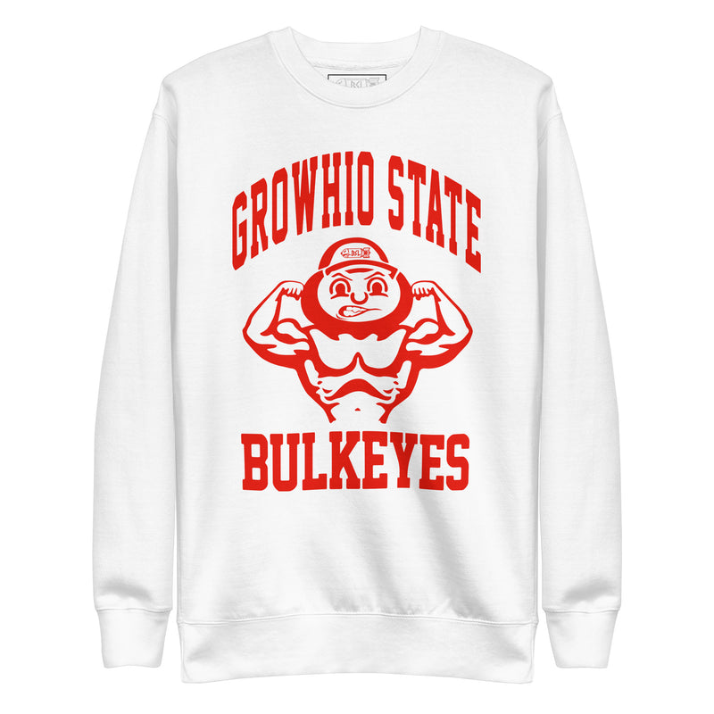 GROWHIO STATE BULKEYES Crewneck Sweatshirt