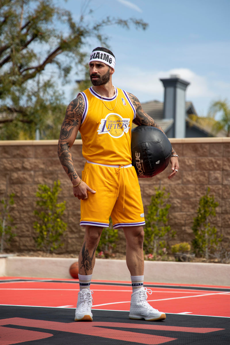 BSL Lifters Basketball Jersey Tank BSL303 - Yellow