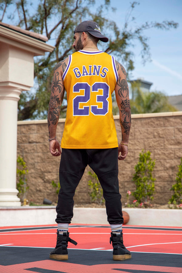 BSL Lifters Basketball Jersey Tank BSL303 - Yellow
