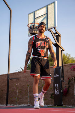 BSL Swolls Basketball Jersey BSL102 & BSL302 Set - Black