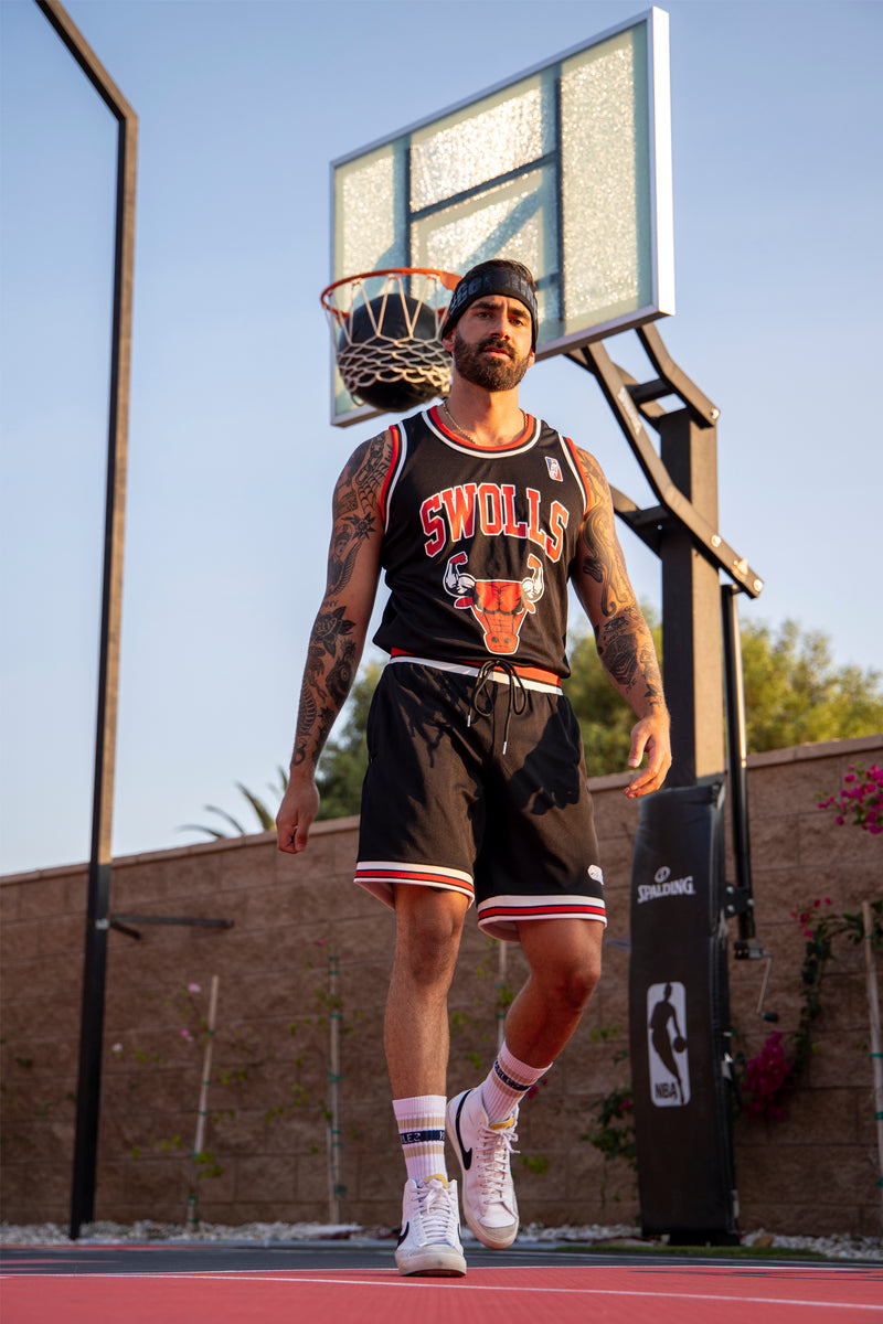 BSL Swolls Basketball Jersey BSL102 & BSL302 Set - Black
