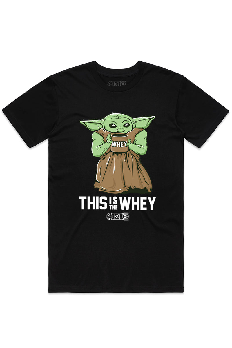 This Is the Whey Baby Growda Shirt - Black