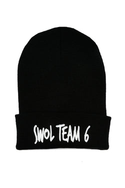 Swole Team 6 Beanie - Black