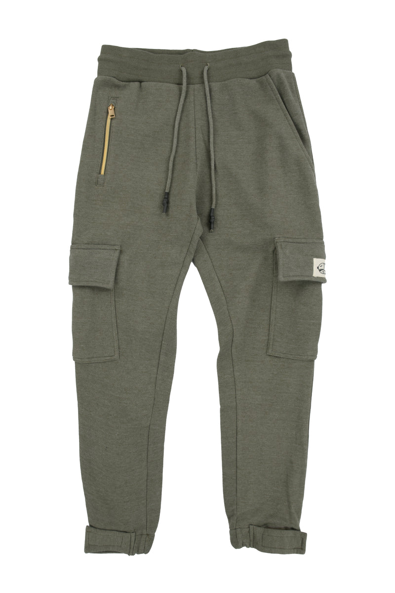 BSL Premium PK Cargo Joggers - Olive 204