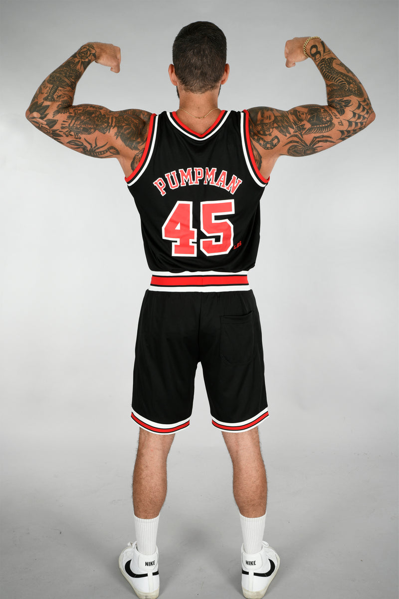 BSL Swolls Basketball Jersey BSL102 & BSL302 Set - Black