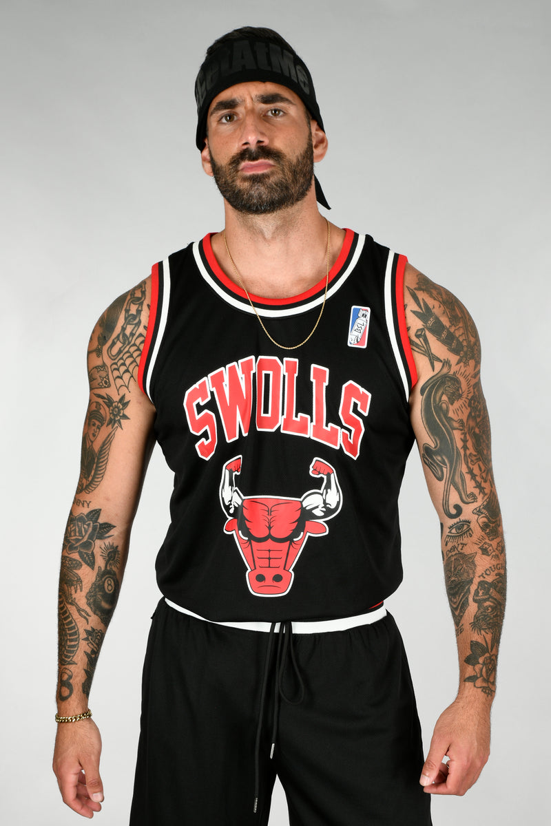 BSL Swolls Basketball Jersey Tank BSL302 - Black
