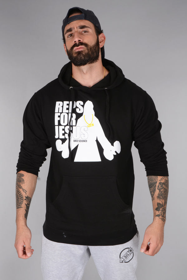 Reps for Jesus Hoodie - Black