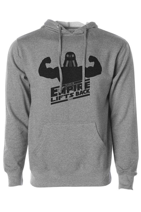 Empire Lifts Back Hoodie - Grey