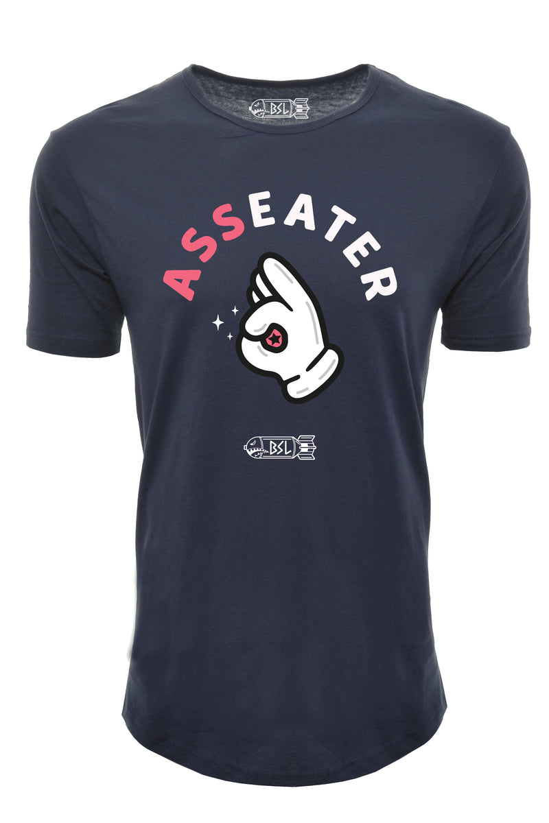 BSL Elongated Ass Eater Tee - NAVY