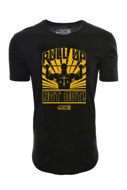 Pull Up Not Out Elongated Shirt - Black