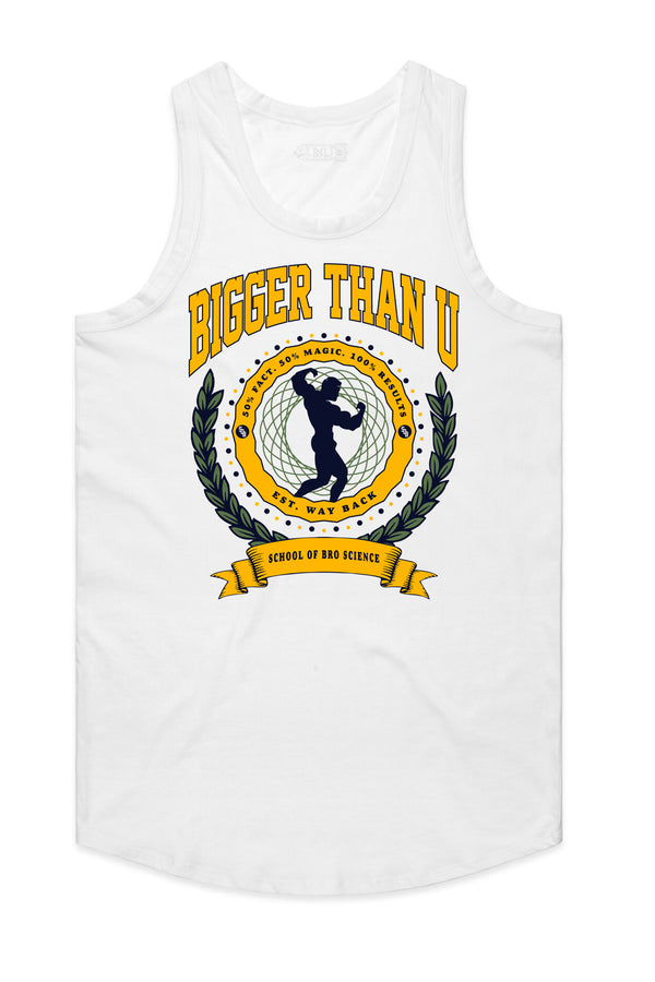 BSL Bigger Than You Tank Top - White