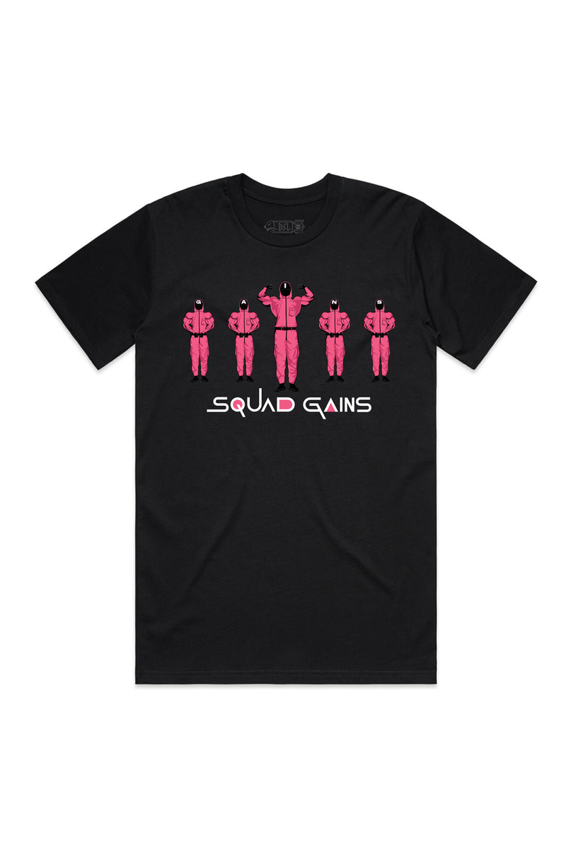 BSL Squad Gains Tee - Black