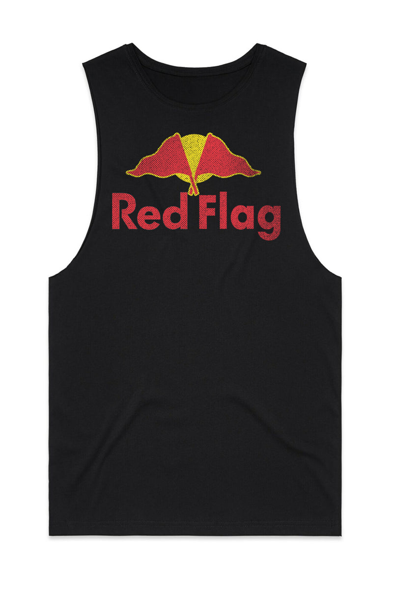 BSL Red Flag Cut-Off - Black